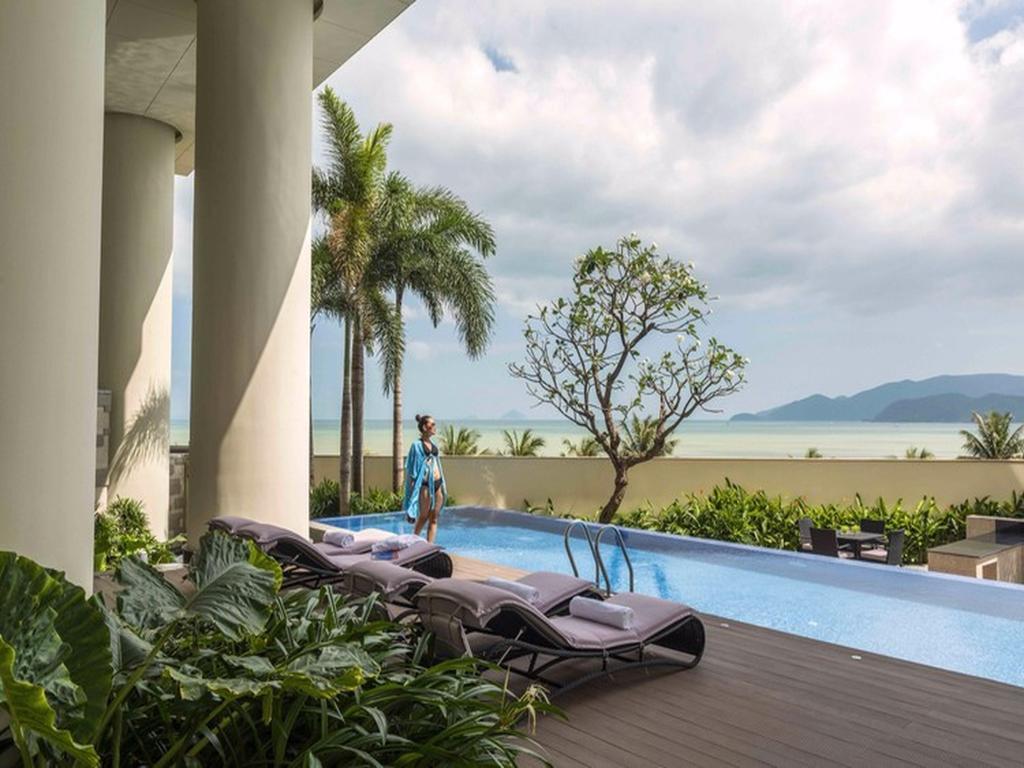 Luxury Sea View Apartment Nha Trang Exteriör bild